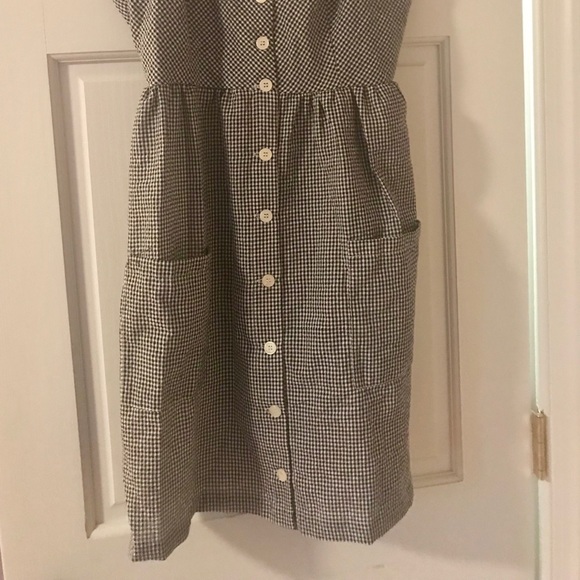 Gingham Mini Summer Dress - Picture 5 of 8